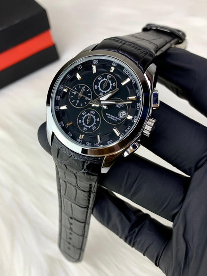 Tissot M-101 | Chronographs |Leather Black Strap