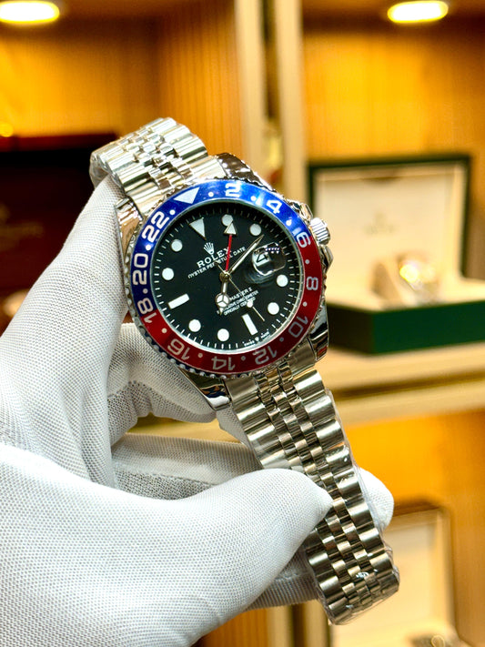 ROLEX |  M-201 GMT MASTER II | Red Blue