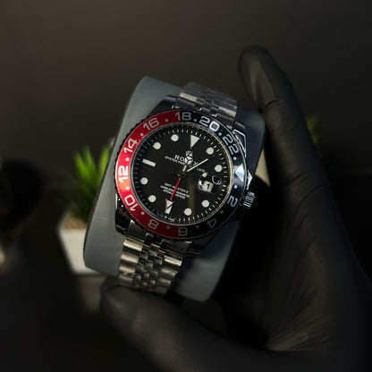 ROLEX |  M-201 GMT MASTER II | Red Black