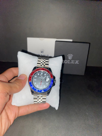 ROLEX |  M-201 GMT MASTER II | Red Blue