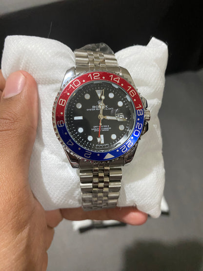 ROLEX |  M-201 GMT MASTER II | Red Blue