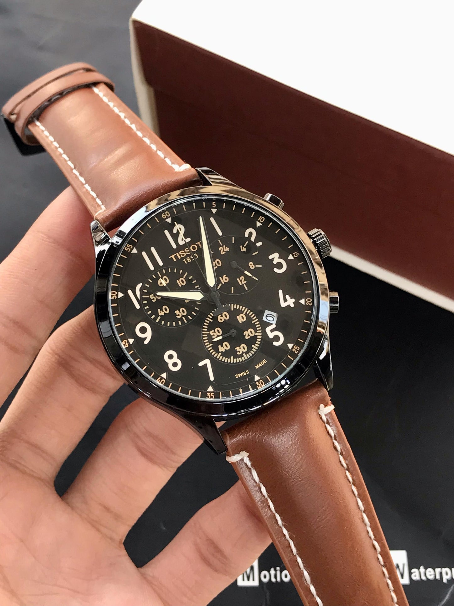 Tissot M-201 | Chronographs | Leather Brown Strap